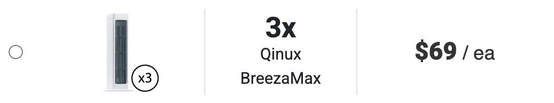Triple BreezaMax Package 50% Discount